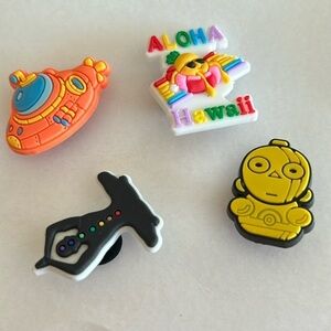 Shoe Charms for Crocks (Lot of 4) BRAND NEW